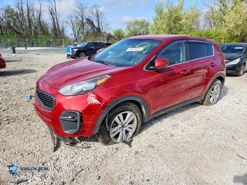 2018 KIA SPORTAGE LX – Lot 48878506 auction photo