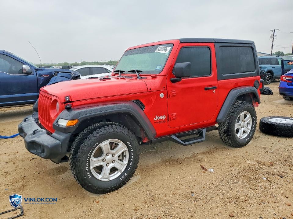 2019 JEEP WRANGLER SPORT – Lot 48909986 auction photo