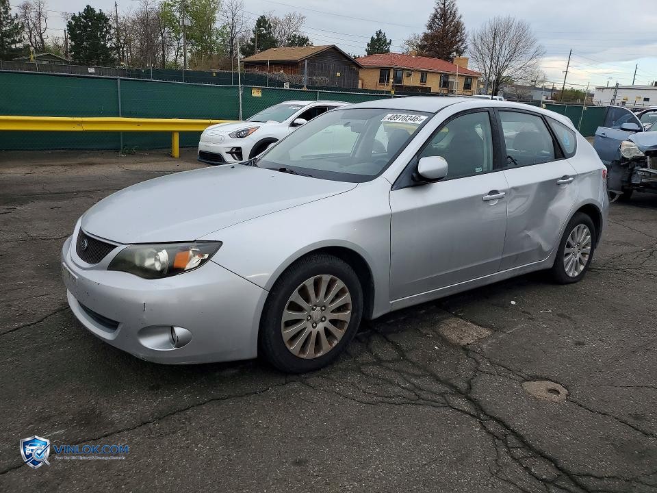2008 SUBARU IMPREZA 2.5I – Lot 48910346 auction photo