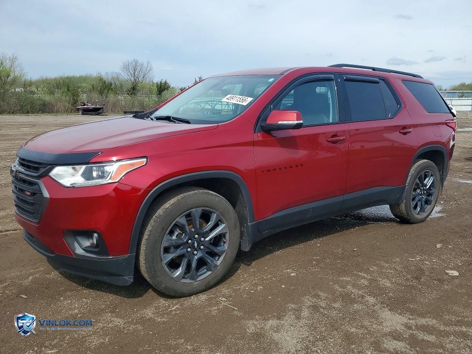 2021 CHEVROLET TRAVERSE RS – Lot 48911556 auction photo