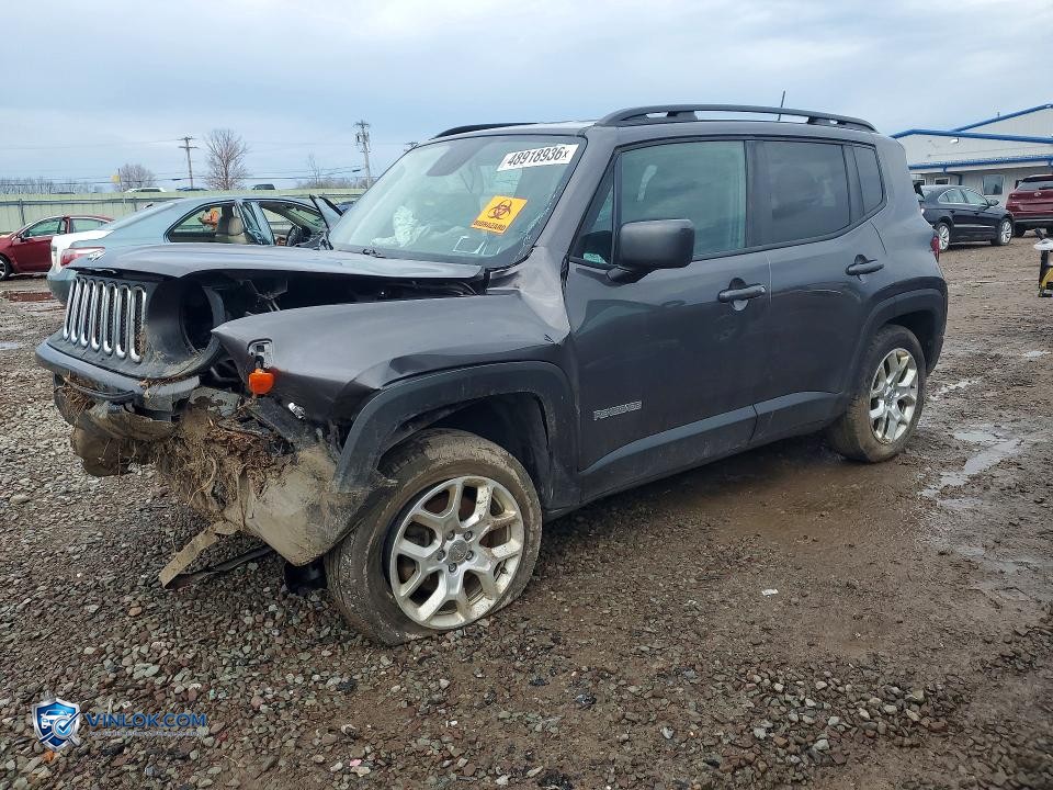2018 JEEP RENEGADE LATITUDE – Lot 48918936 auction photo
