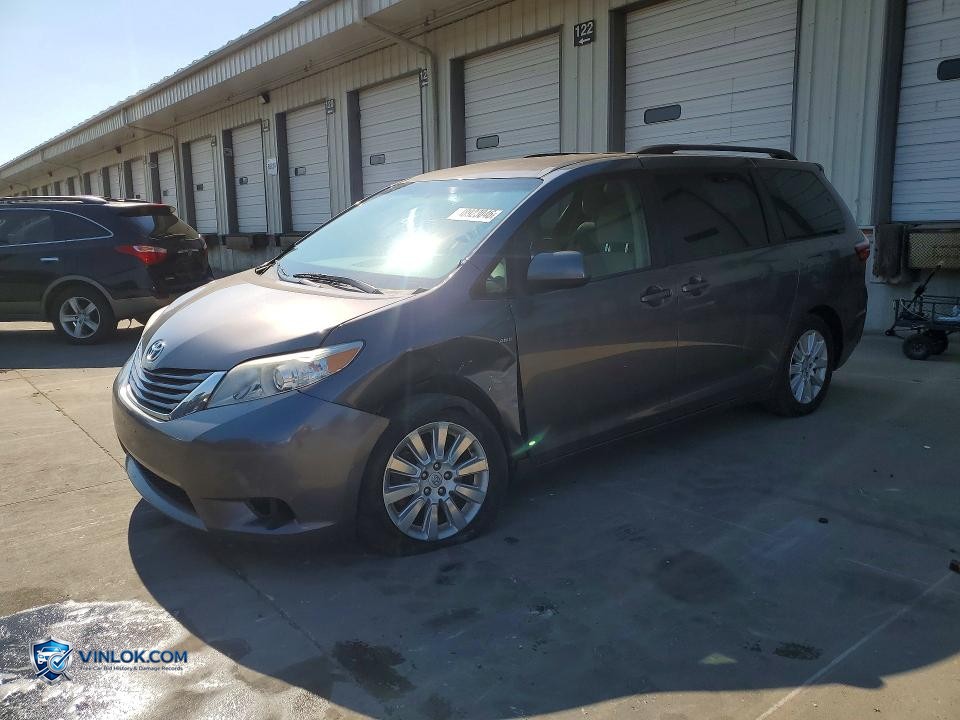 2016 TOYOTA SIENNA LE 7-PASSENGER – Lot 48923046 auction photo