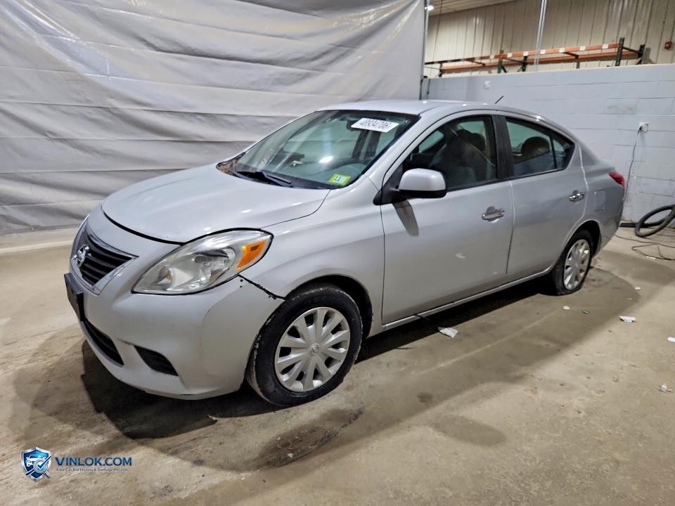 2012 NISSAN VERSA 1.6 S – Lot 48934706 auction photo