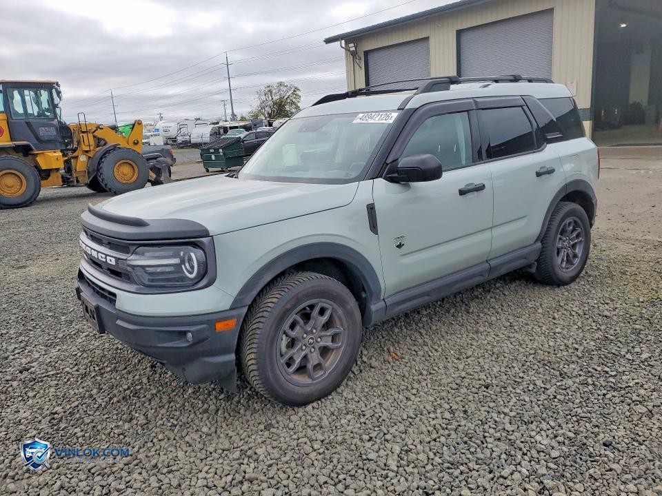 2024 FORD BRONCO SPORT BIG BEND – Lot 48942126 auction photo