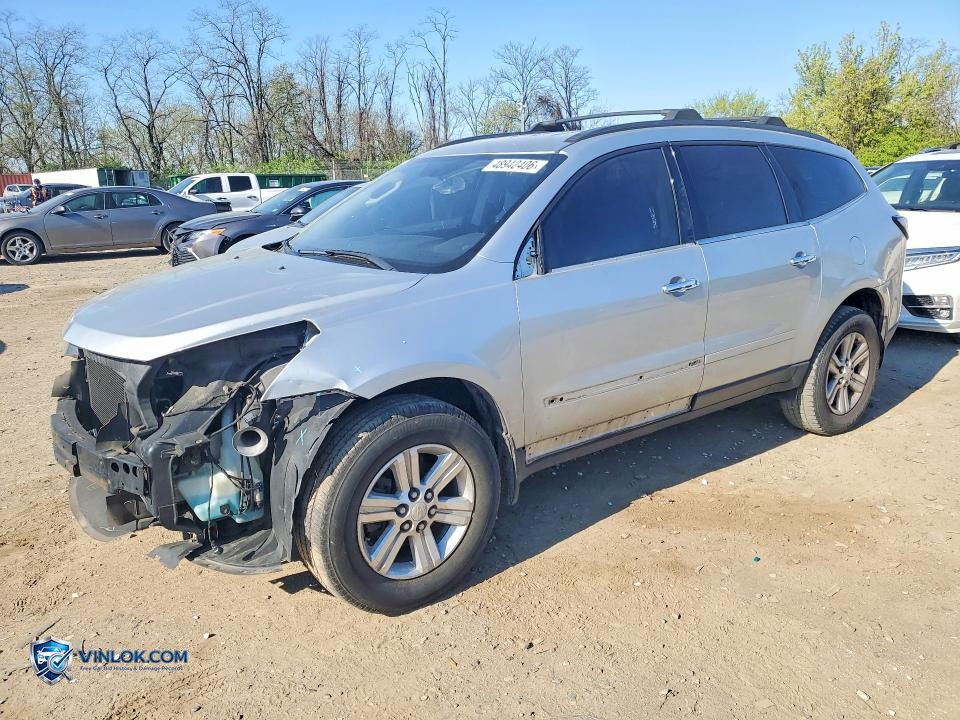 2014 CHEVROLET TRAVERSE LT – Lot 48942406 auction photo