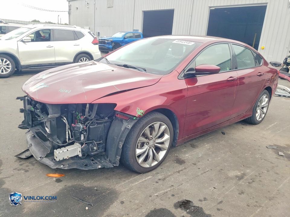 2016 CHRYSLER 200 S – Lot 48943346 auction photo