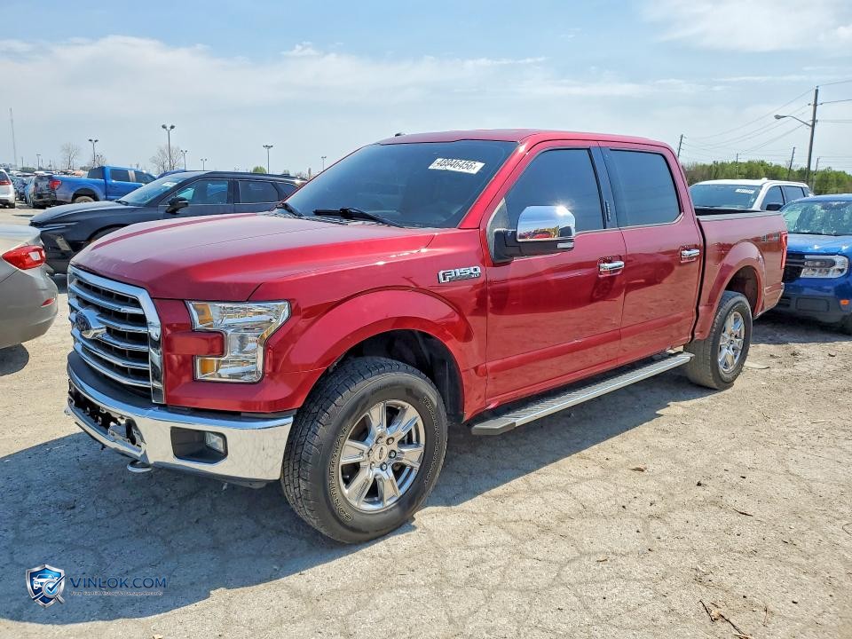 2017 FORD F150 SUPERCREW – Lot 48946456 auction photo