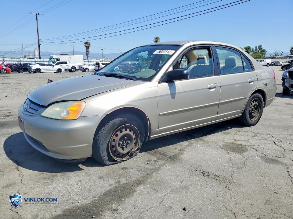2003 HONDA CIVIC LX – Lot 48952516 auction photo
