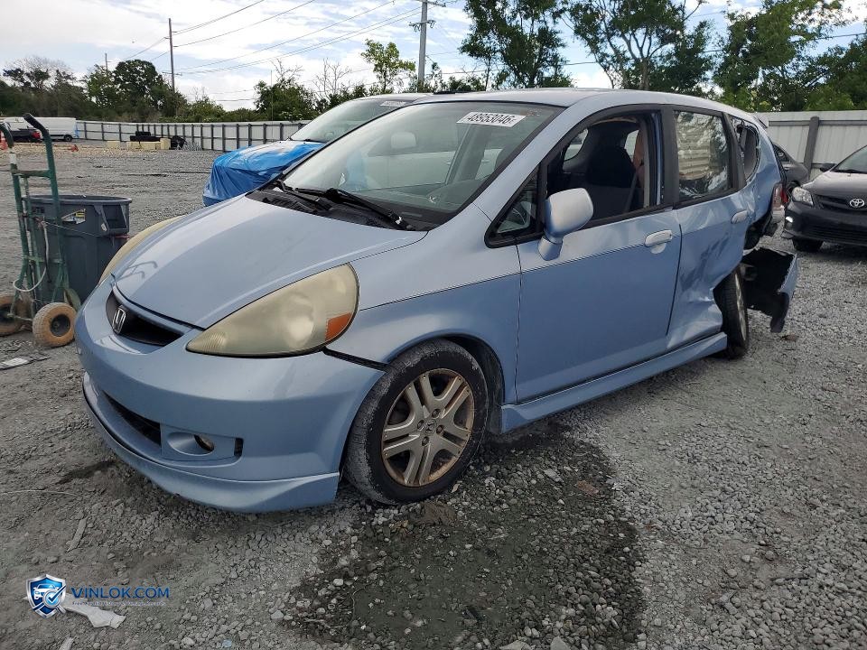 2008 HONDA FIT SPORT – Lot 48953046 auction photo