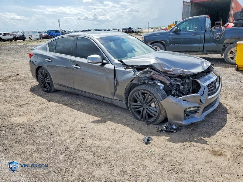 2015 INFINITI Q50 HYBRID SPORT – Lot 48955076 auction photo