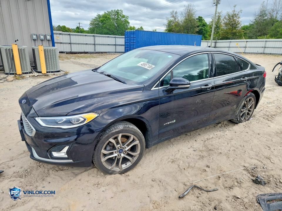2019 FORD FUSION TITANIUM – Lot 48957106 auction photo
