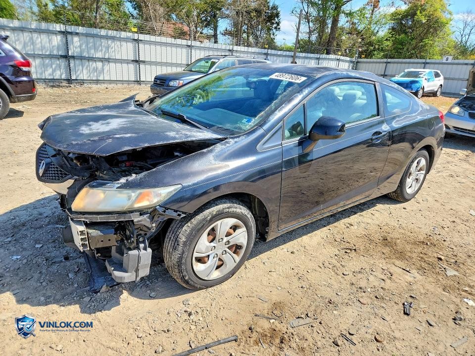 2013 HONDA CIVIC LX – Lot 48972606 auction photo