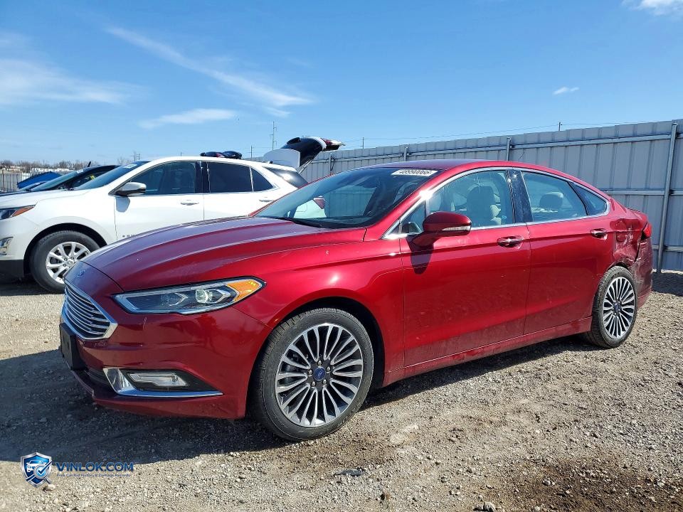 2018 FORD FUSION TITANIUM – Lot 48990066 auction photo