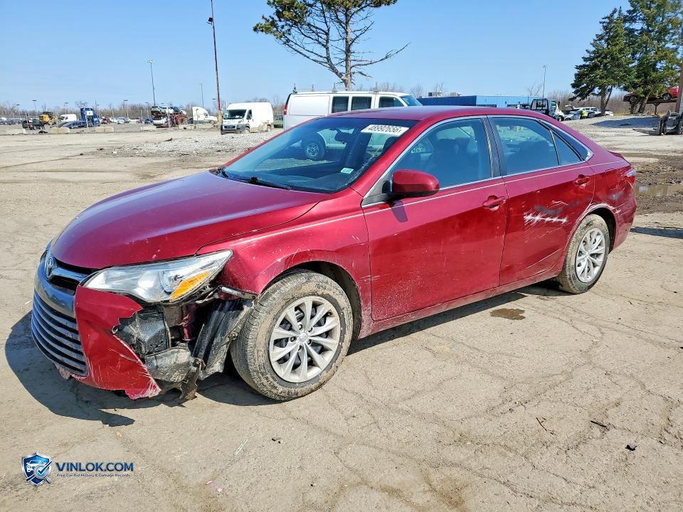 2017 TOYOTA CAMRY LE – Lot 48992656 auction photo