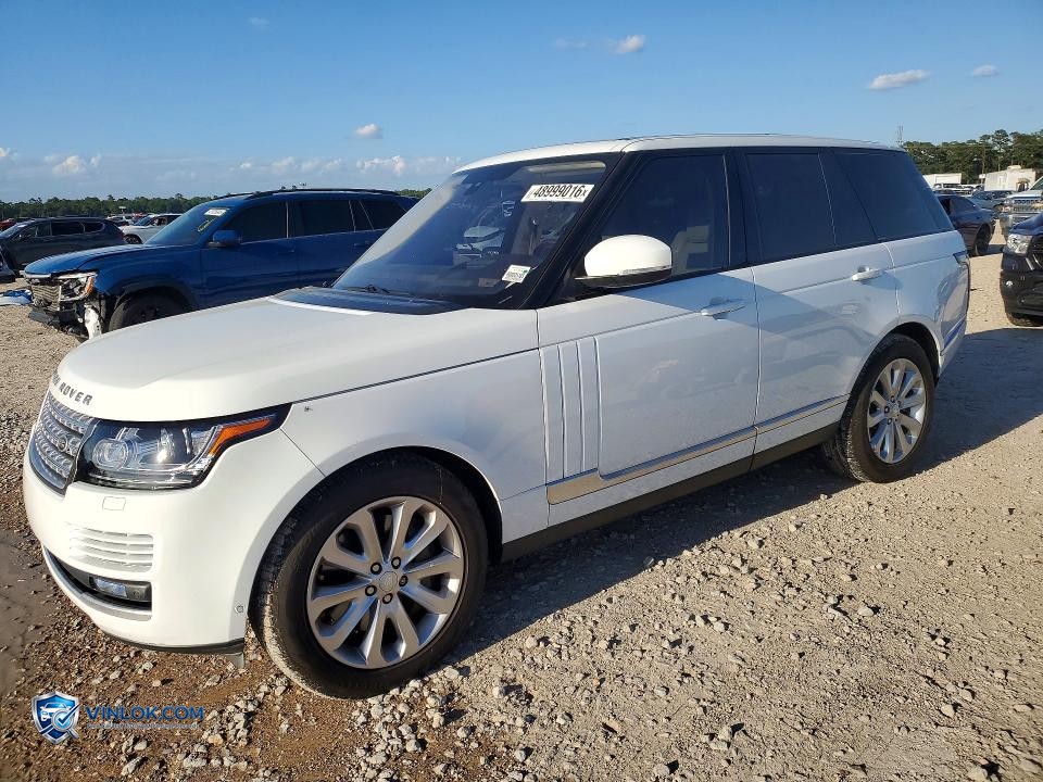 2016 LAND ROVER RANGE ROVER HSE – Lot 48999016 auction photo
