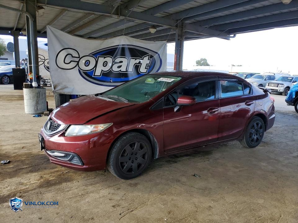 2015 HONDA CIVIC LX – Lot 49010636 auction photo