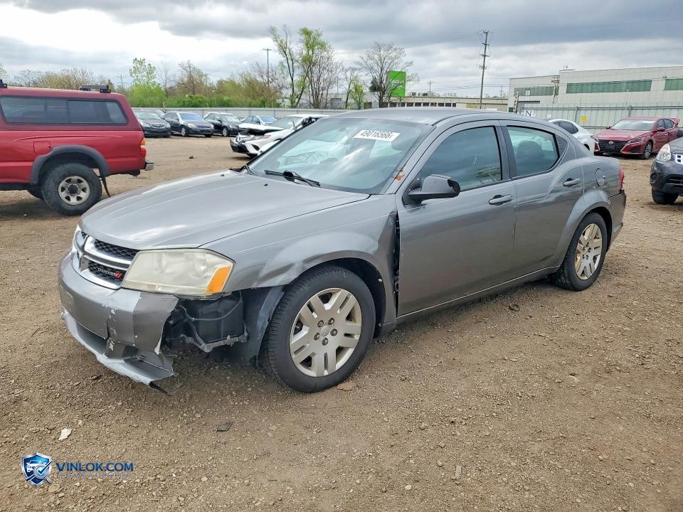 2013 DODGE AVENGER SE – Lot 49016566 auction photo