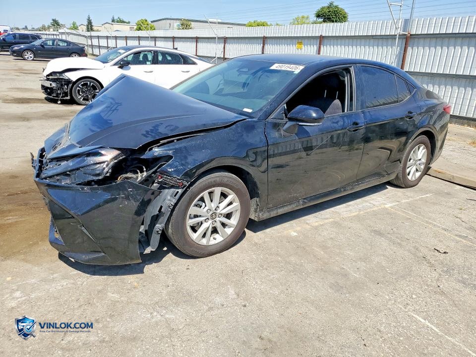 2025 TOYOTA CAMRY LE – Lot 49019406 auction photo