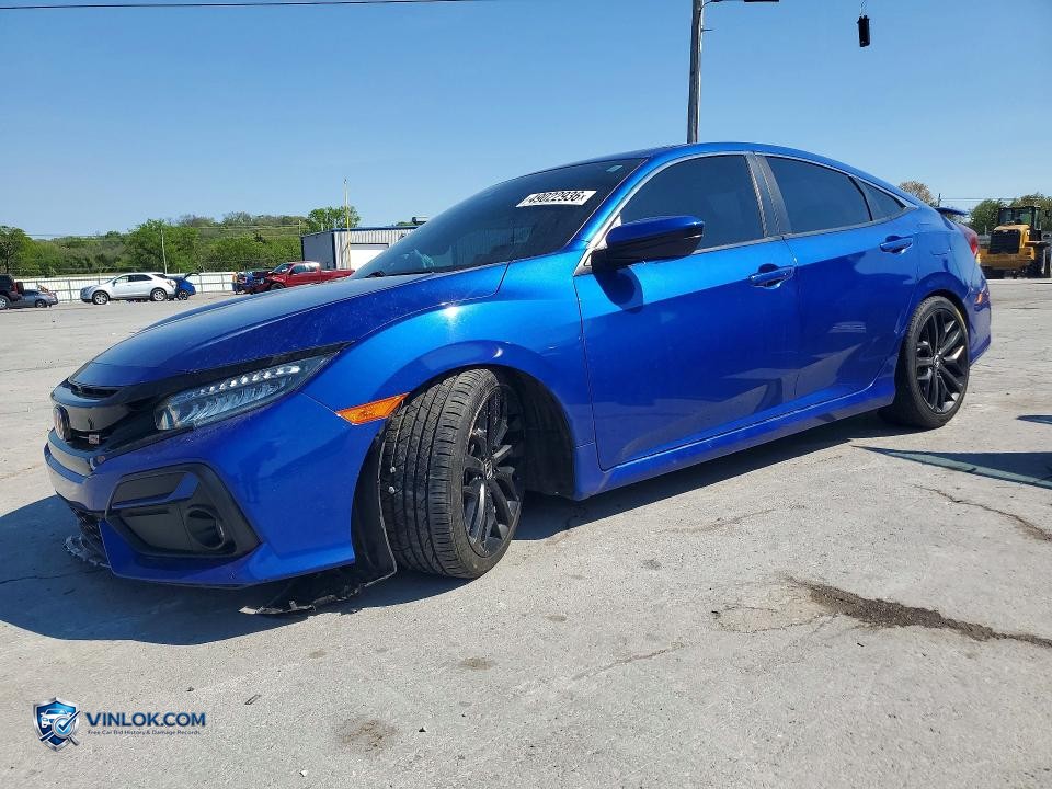 2020 HONDA CIVIC SI – Lot 49022936 auction photo