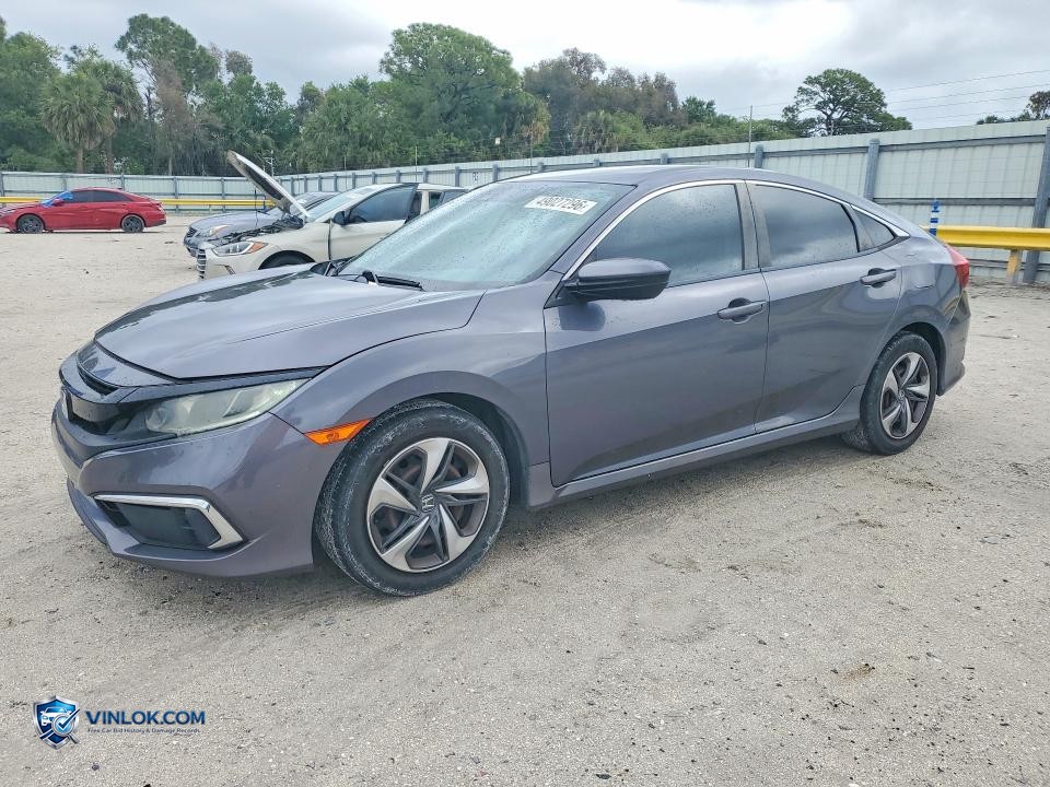 2019 HONDA CIVIC LX – Lot 49027296 auction photo