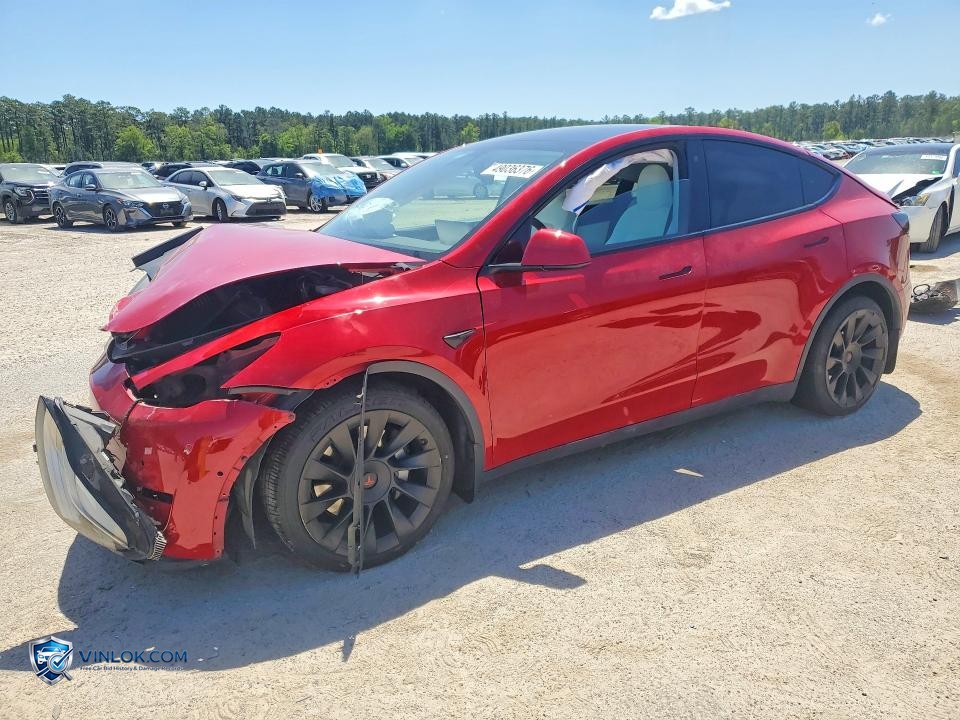 2021 TESLA MODEL Y – Lot 49036376 auction photo