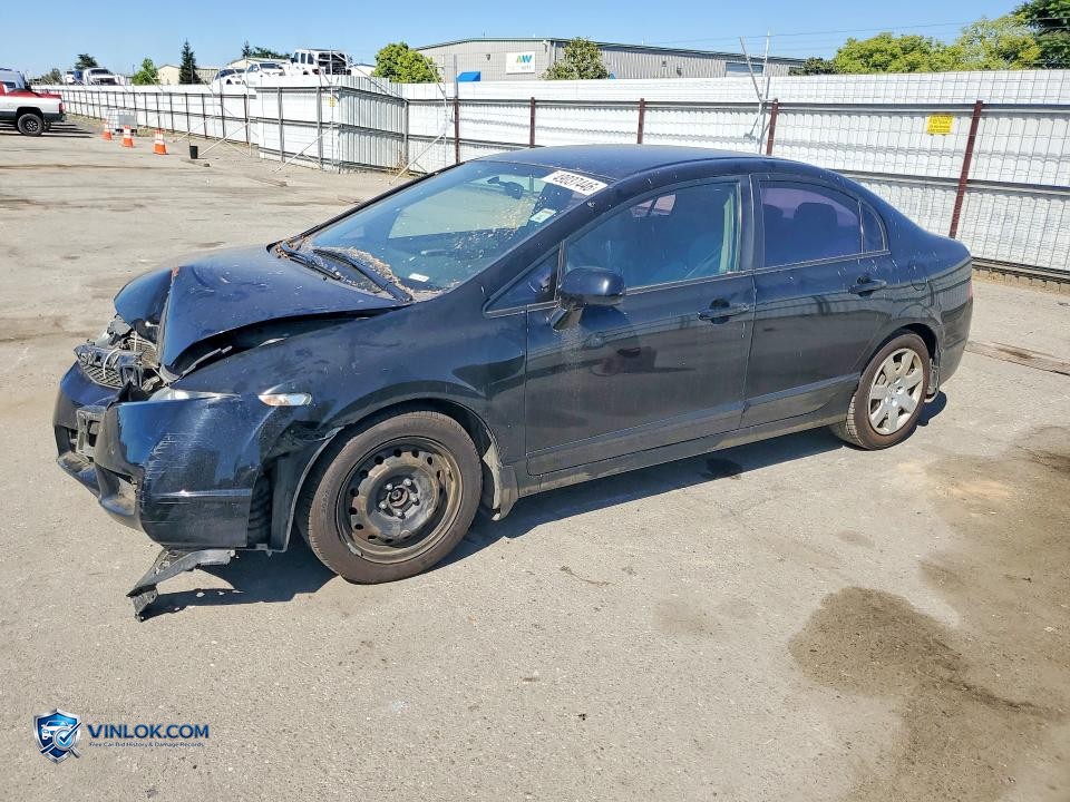 2010 HONDA CIVIC LX – Lot 49037446 auction photo