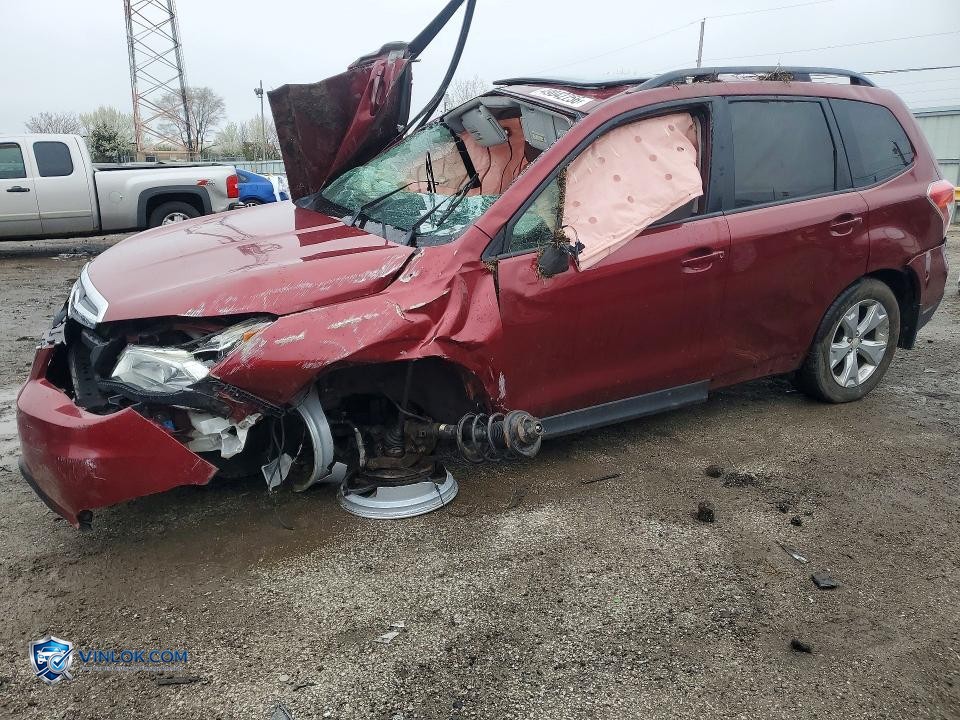 2016 SUBARU FORESTER 2.5I PREMIUM – Lot 49042256 auction photo