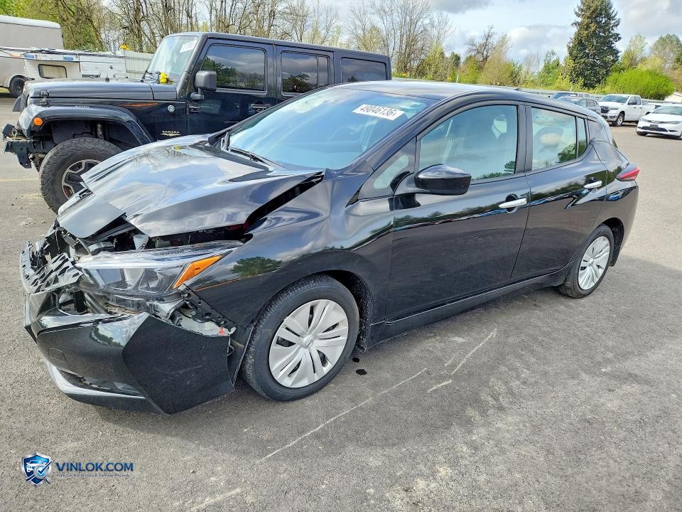 2021 NISSAN LEAF S – Lot 49046136 auction photo