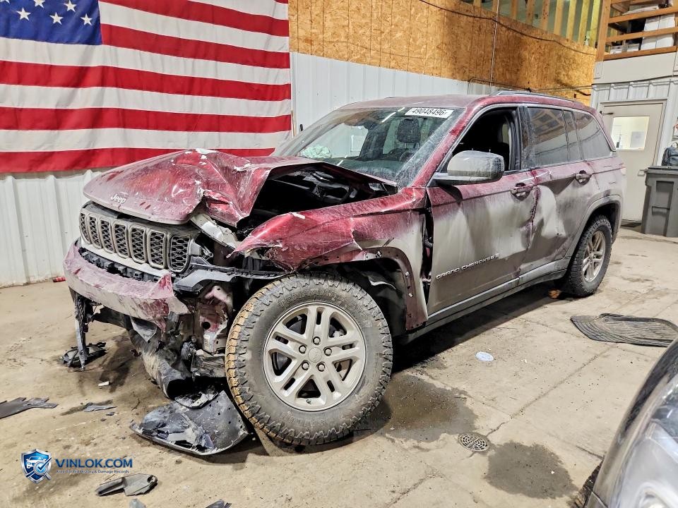 2022 JEEP GRAND CHEROKEE LAREDO – Lot 49048496 auction photo