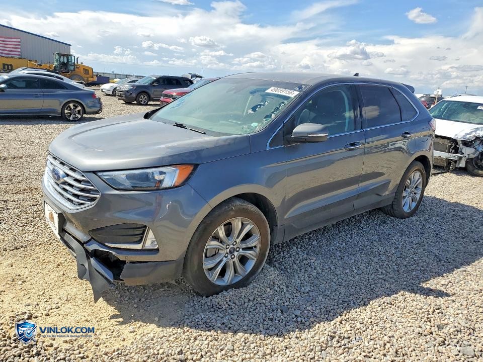 2022 FORD EDGE TITANIUM – Lot 49059156 auction photo