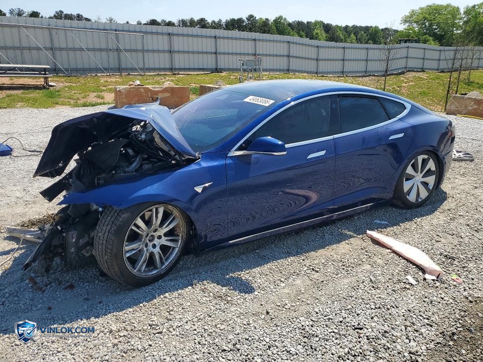 2020 TESLA MODEL S – Lot 49063086 auction photo