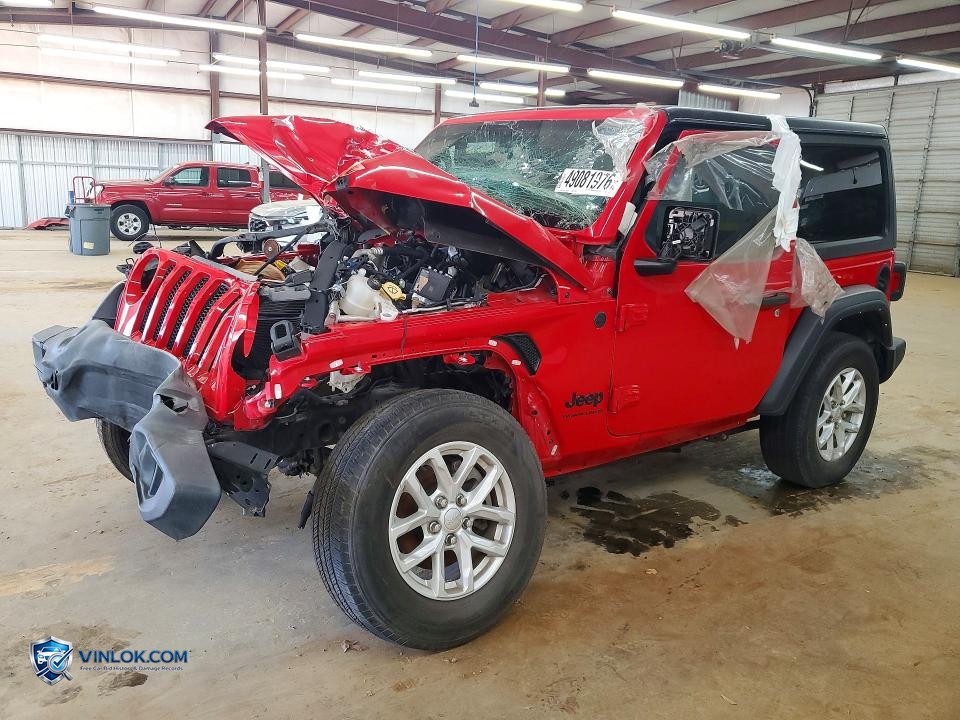2023 JEEP WRANGLER SPORT – Lot 49081976 auction photo