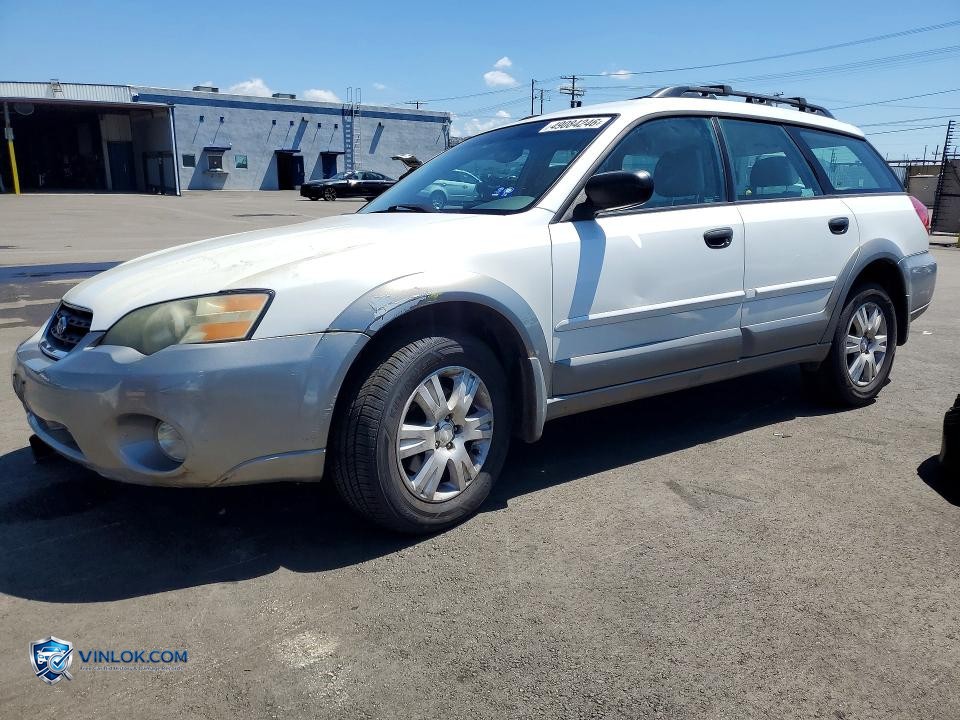 2005 SUBARU LEGACY OUTBACK 2.5I – Lot 49084246 auction photo