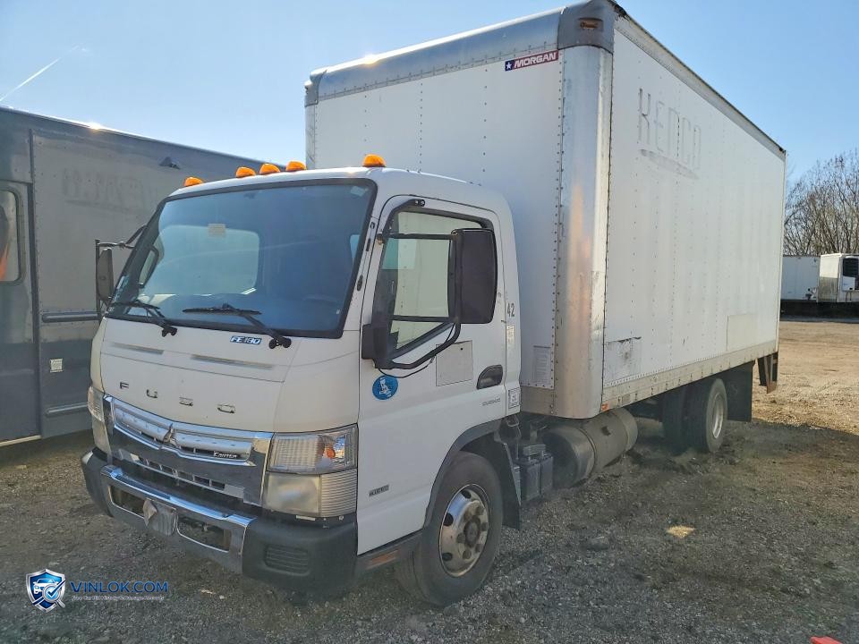 2014 MITSUBISHI FUSO BOX TRUCK – Lot 49091266 auction photo