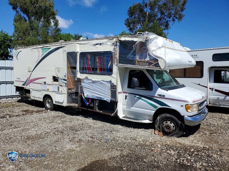 1999 FORD ECONOLINE E450 SUPER DUTY CUTAWAY VAN RV – Lot 49093316 auction photo