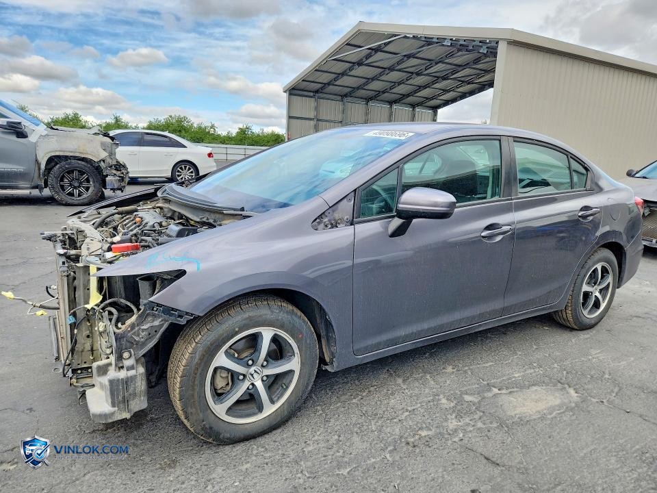 2015 HONDA CIVIC SE – Lot 49098696 auction photo