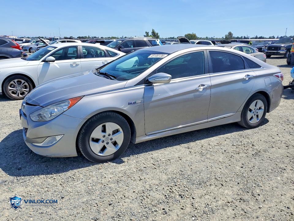 2012 HYUNDAI SONATA HYBRID – Lot 49100136 auction photo