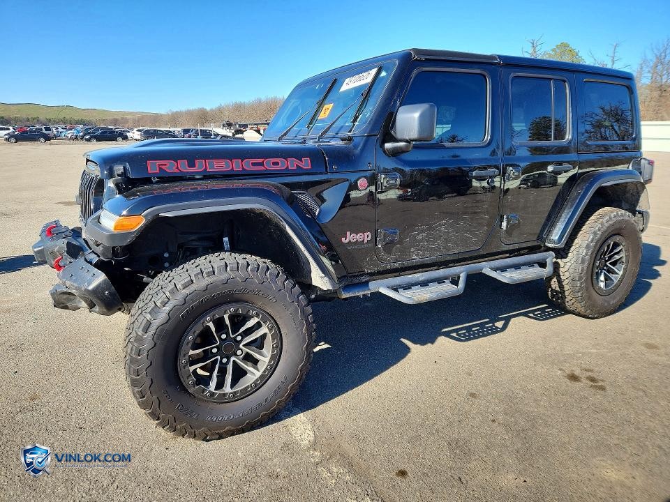 2024 JEEP WRANGLER RUBICON – Lot 49106626 auction photo