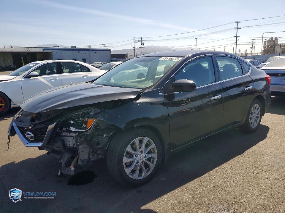 2018 NISSAN SENTRA SV – Lot 49116876 auction photo