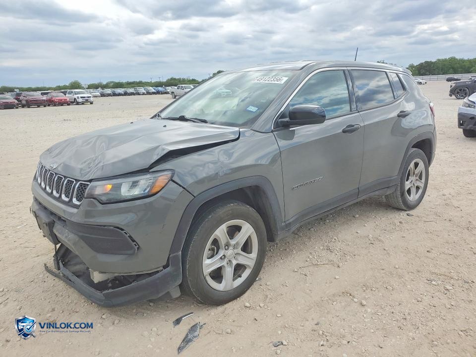 2023 JEEP COMPASS SPORT – Lot 49122356 auction photo
