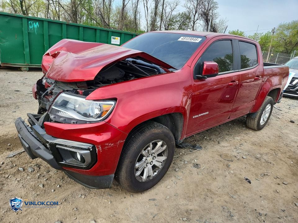 2021 CHEVROLET COLORADO LT – Lot 49123846 auction photo