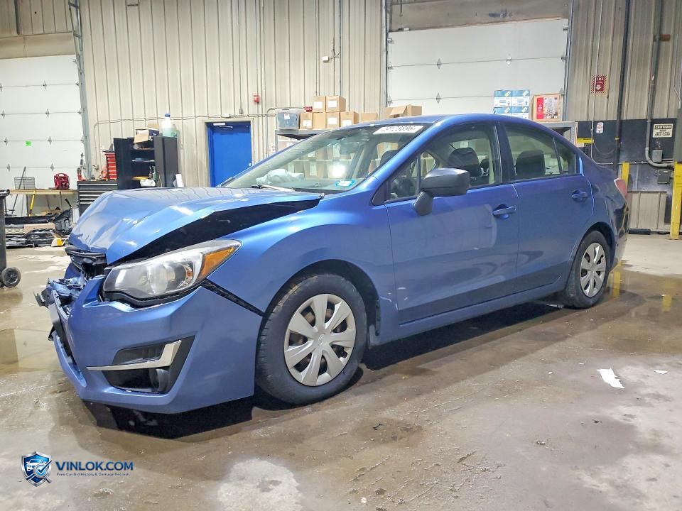 2016 SUBARU IMPREZA – Lot 49123896 auction photo