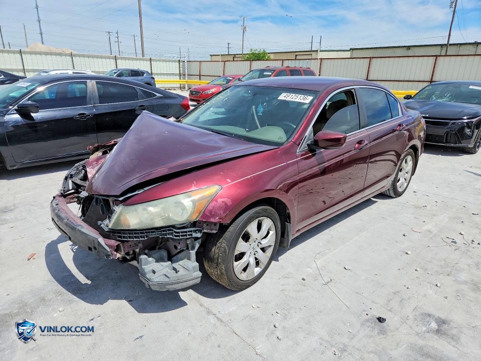 2009 HONDA ACCORD – Lot 49125136 auction photo