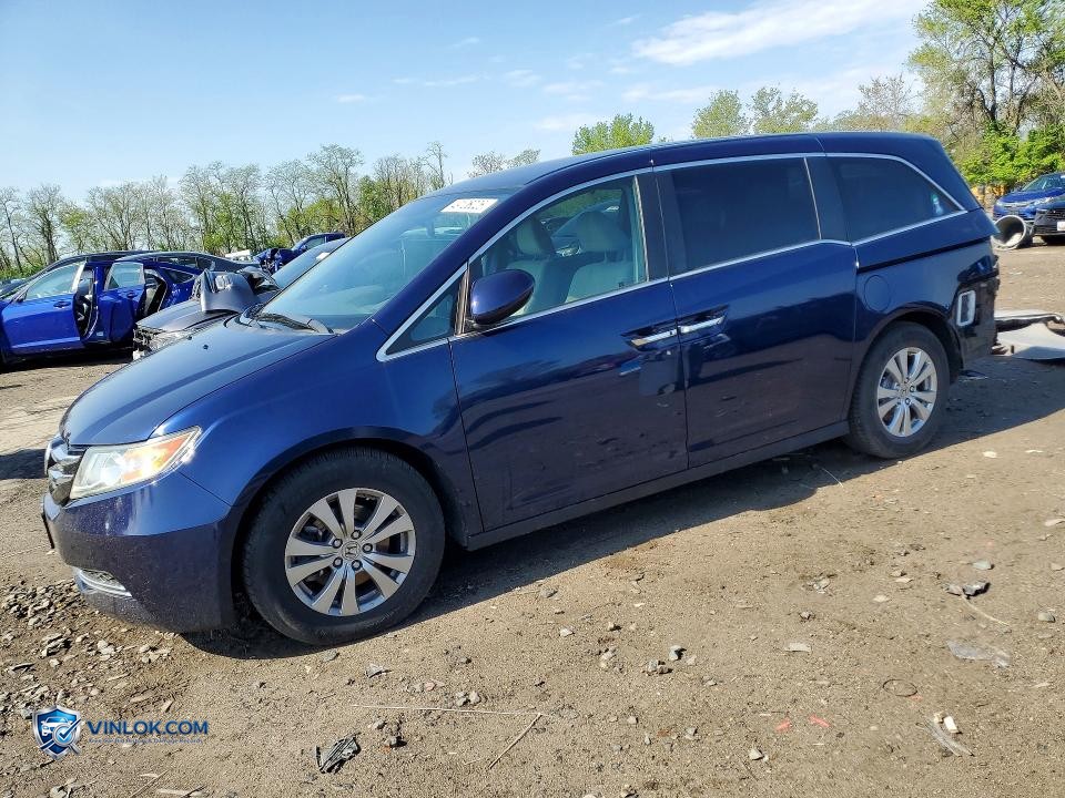 2016 HONDA ODYSSEY EX – Lot 49126026 auction photo
