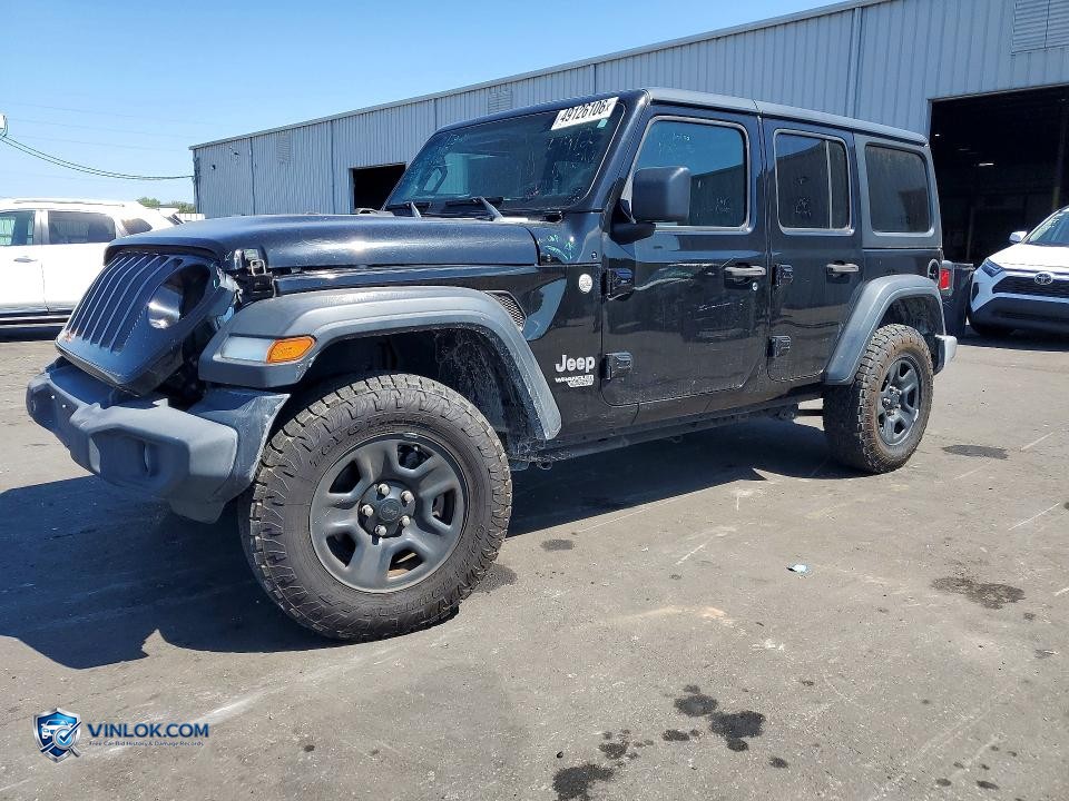 2018 JEEP WRANGLER UNLIMITED SPORT – Lot 49126106 auction photo