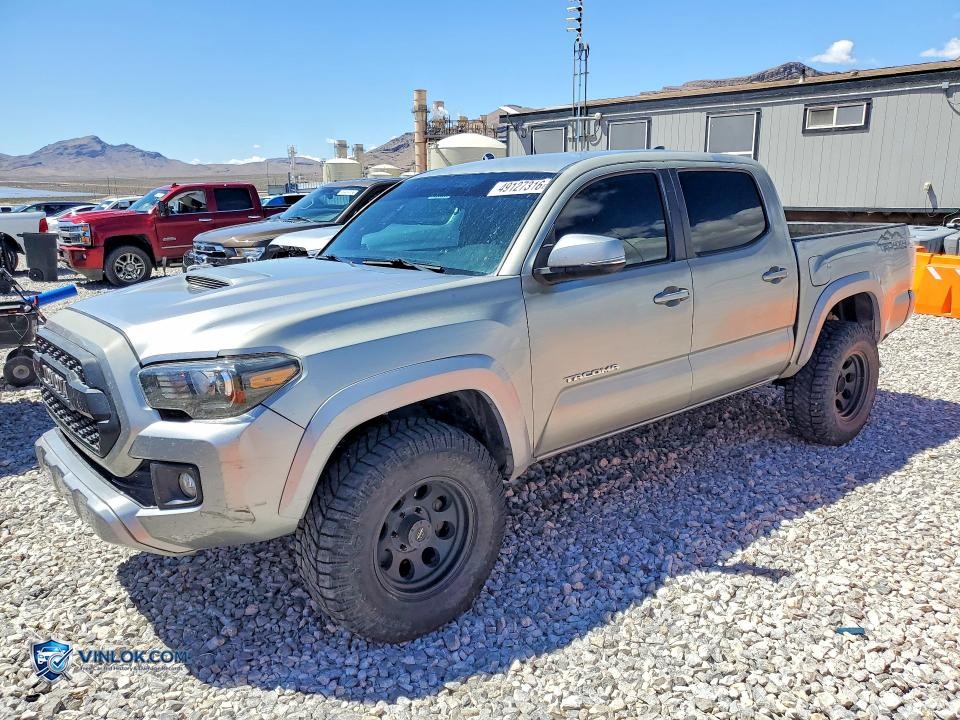 2017 TOYOTA TACOMA TRD SPORT – Lot 49127316 auction photo