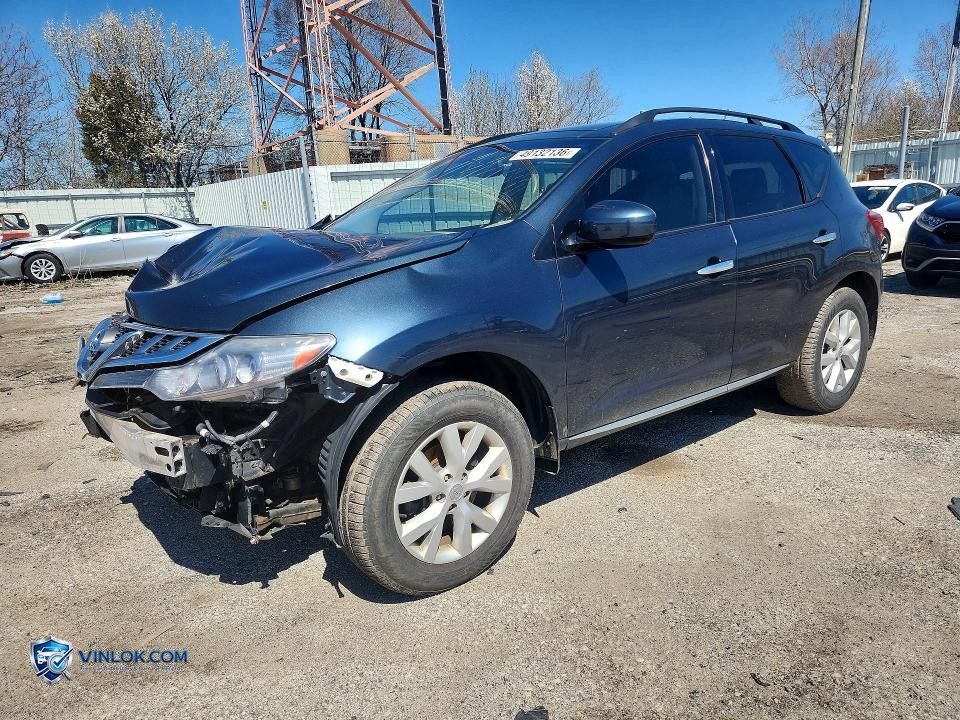 2011 NISSAN MURANO – Lot 49132136 auction photo
