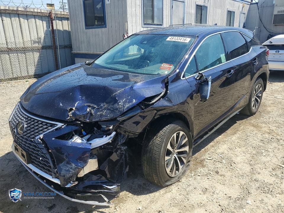 2022 LEXUS RX 350 BASE – Lot 49133416 auction photo