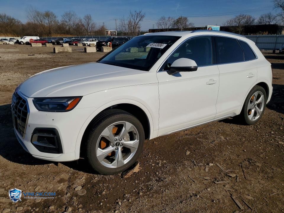 2021 AUDI Q5 PREMIUM PLUS – Lot 49133886 auction photo