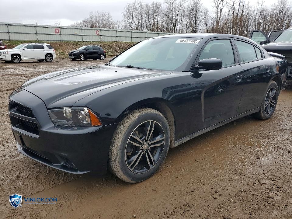 2014 DODGE CHARGER SXT – Lot 49138996 auction photo